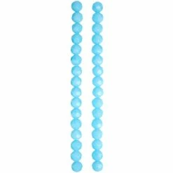 Buy ⭐ Brand new 🌟 12 Pack: Bead Gallery® Opaque Aqua Glass Faceted Round Beads, 10mm ✨ 🌟 -Bead Gallery Shop MP401897 30
