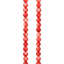 Buy ๐ฅ Coupon ๐ 12 Pack: Bead Gallery® Pink River Shell Round Beads, 6mm โค๏ธ ๐