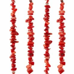 Flash Sale 👏 Cheapest 😉 12 Pack: Bead Gallery® Red Dyed Bamboo Coral Chip Beads 🤩 🔔 -Bead Gallery Shop MP427629 31