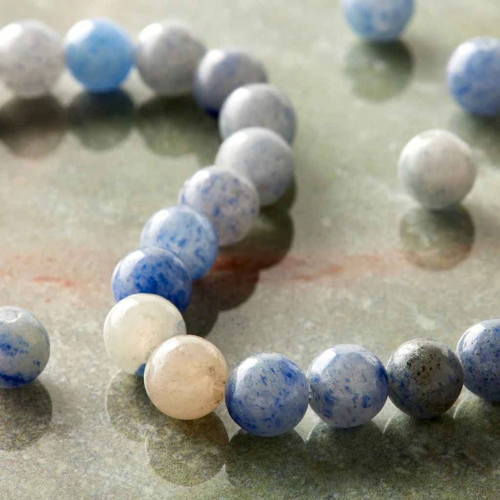 Deals β¨ Wholesale π 12 Pack: Bead Gallery® Blue Aventurine Round Beads, 6mm π π 4 Deals β¨ Wholesale π 12 Pack: Bead Gallery® Blue Aventurine Round Beads, 6mm π π - Image 2