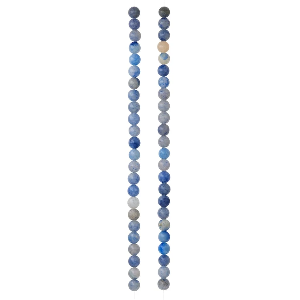 Deals β¨ Wholesale π 12 Pack: Bead Gallery® Blue Aventurine Round Beads, 6mm π π 5 Deals β¨ Wholesale π 12 Pack: Bead Gallery® Blue Aventurine Round Beads, 6mm π π - Image 3