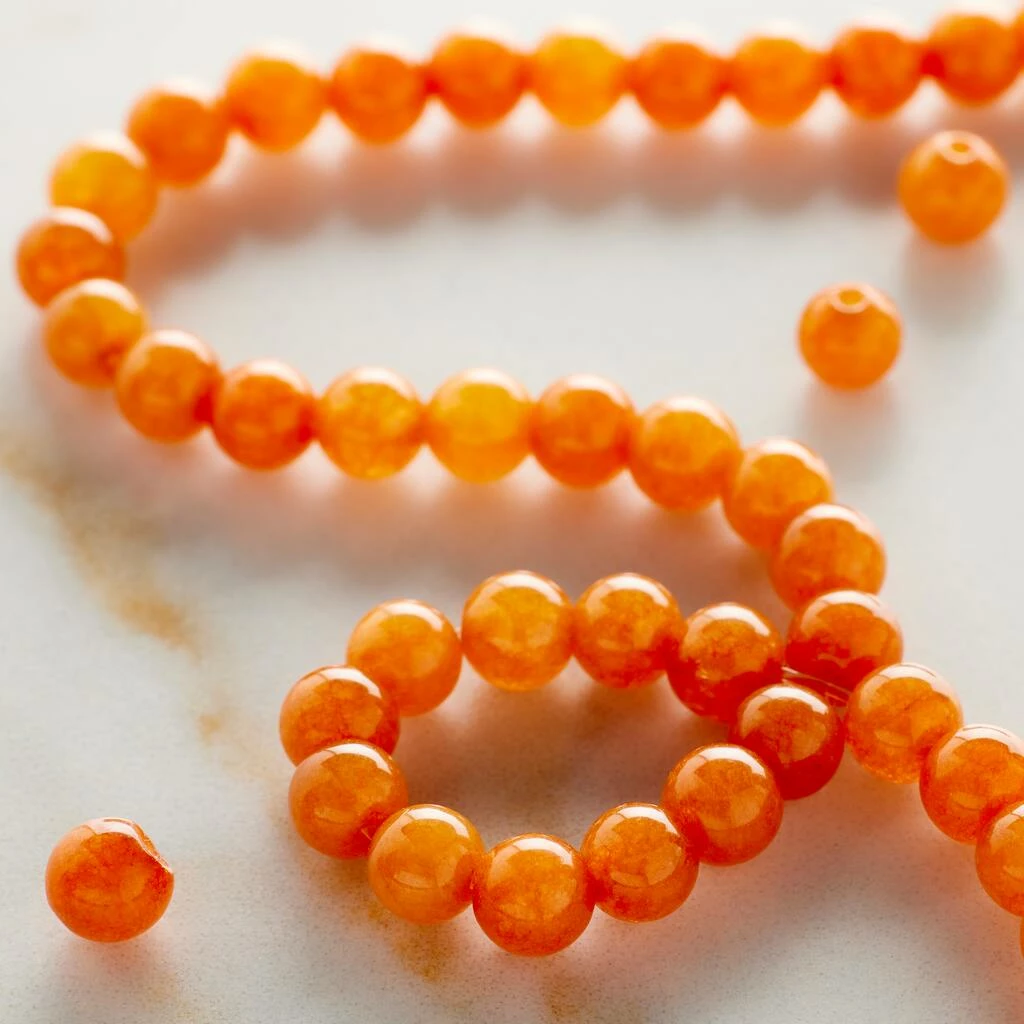 Wholesale π Brand new π 12 Pack: Bead Gallery® Orange Quartzite Round Beads, 4mm 𧨠π₯ 4 Wholesale π Brand new π 12 Pack: Bead Gallery® Orange Quartzite Round Beads, 4mm 𧨠π₯ - Image 2