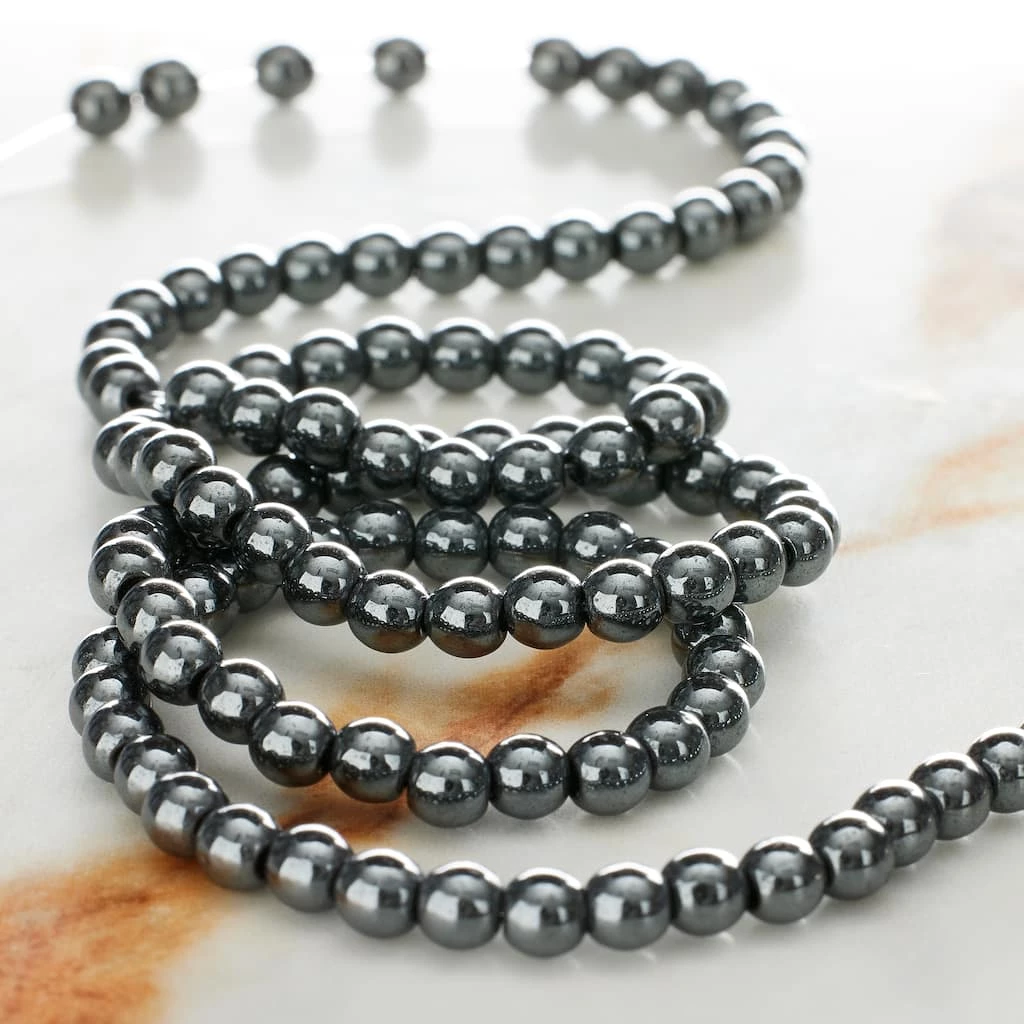 Best reviews of π₯ New π 12 Pack: Bead Gallery® Gray Hematite Round Beads, 4mm π₯° π₯° 4 Best reviews of π₯ New π 12 Pack: Bead Gallery® Gray Hematite Round Beads, 4mm π₯° π₯° - Image 2