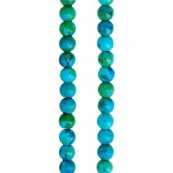 Budget 🥰 Best Pirce ⌛ 12 Pack: Bead Gallery® Aqua Reconstituted Stone Round Beads, 6mm 😀 ⭐ -Bead Gallery Shop MP447946 31