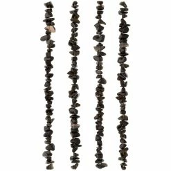 New 👏 Coupon 👏 12 Pack: Bead Gallery® Black Jasper Chips Beads 🧨 🤩 -Bead Gallery Shop MP461764 30