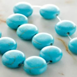 Deals ๐ Buy ๐ฅ 12 Pack: Bead Gallery® Turquoise Dyed Howlite Lentil Beads, 12mm ๐ ๐ 6 Deals ๐ Buy ๐ฅ 12 Pack: Bead Gallery® Turquoise Dyed Howlite Lentil Beads, 12mm ๐ ๐ -Bead Gallery Shop MP464237 20