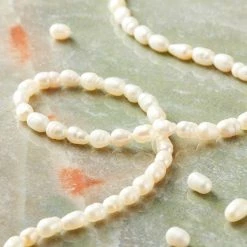 Discount 🎁 Buy 🎁 12 Pack: Bead Gallery® Freshwater Pearl Rice Beads, 5mm 😍 ❤️ -Bead Gallery Shop MP467298 20