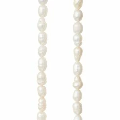 Discount 🎁 Buy 🎁 12 Pack: Bead Gallery® Freshwater Pearl Rice Beads, 5mm 😍 ❤️ -Bead Gallery Shop MP467298 31