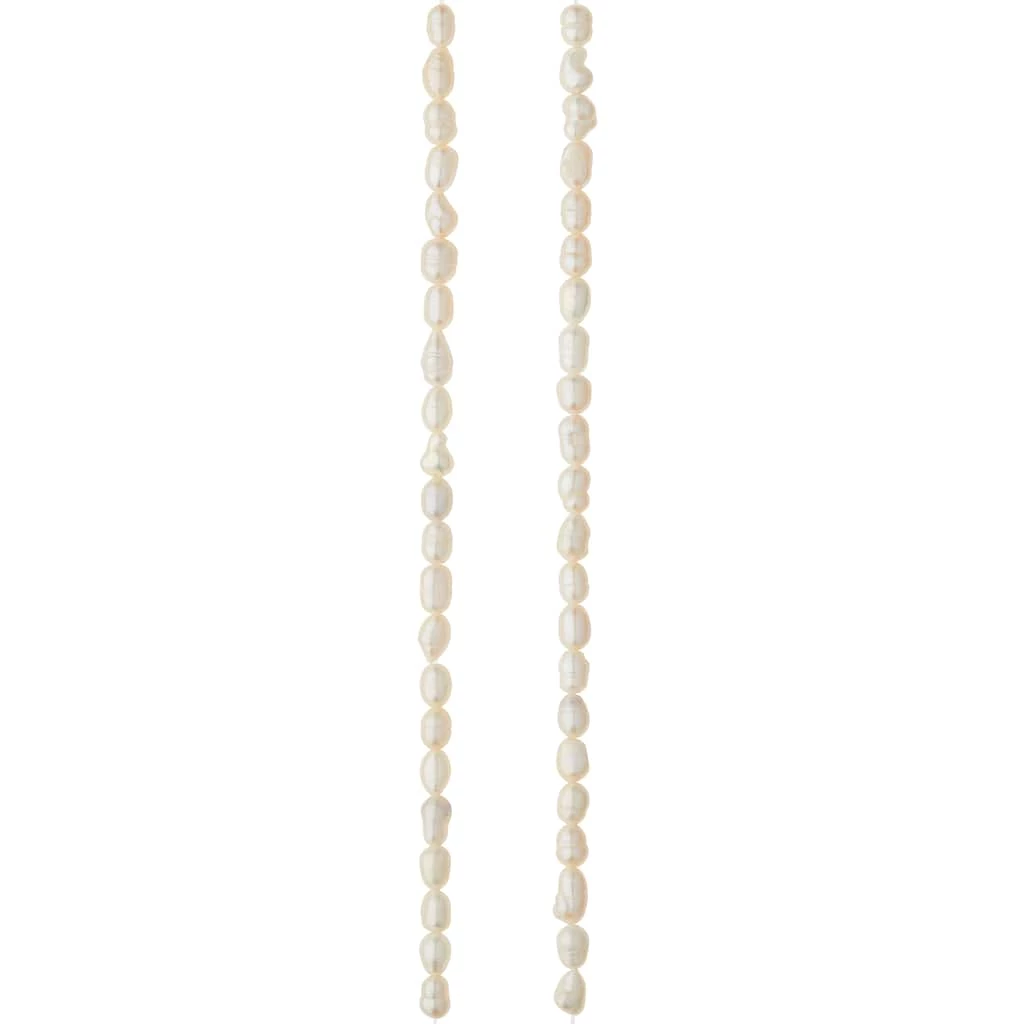 Best deal 🎉 Outlet 🥰 12 Pack: Bead Gallery® White Freshwater Pearl Beads, 3mm 😀 ⌛ 5 Best deal 🎉 Outlet 🥰 12 Pack: Bead Gallery® White Freshwater Pearl Beads, 3mm 😀 ⌛ - Image 3