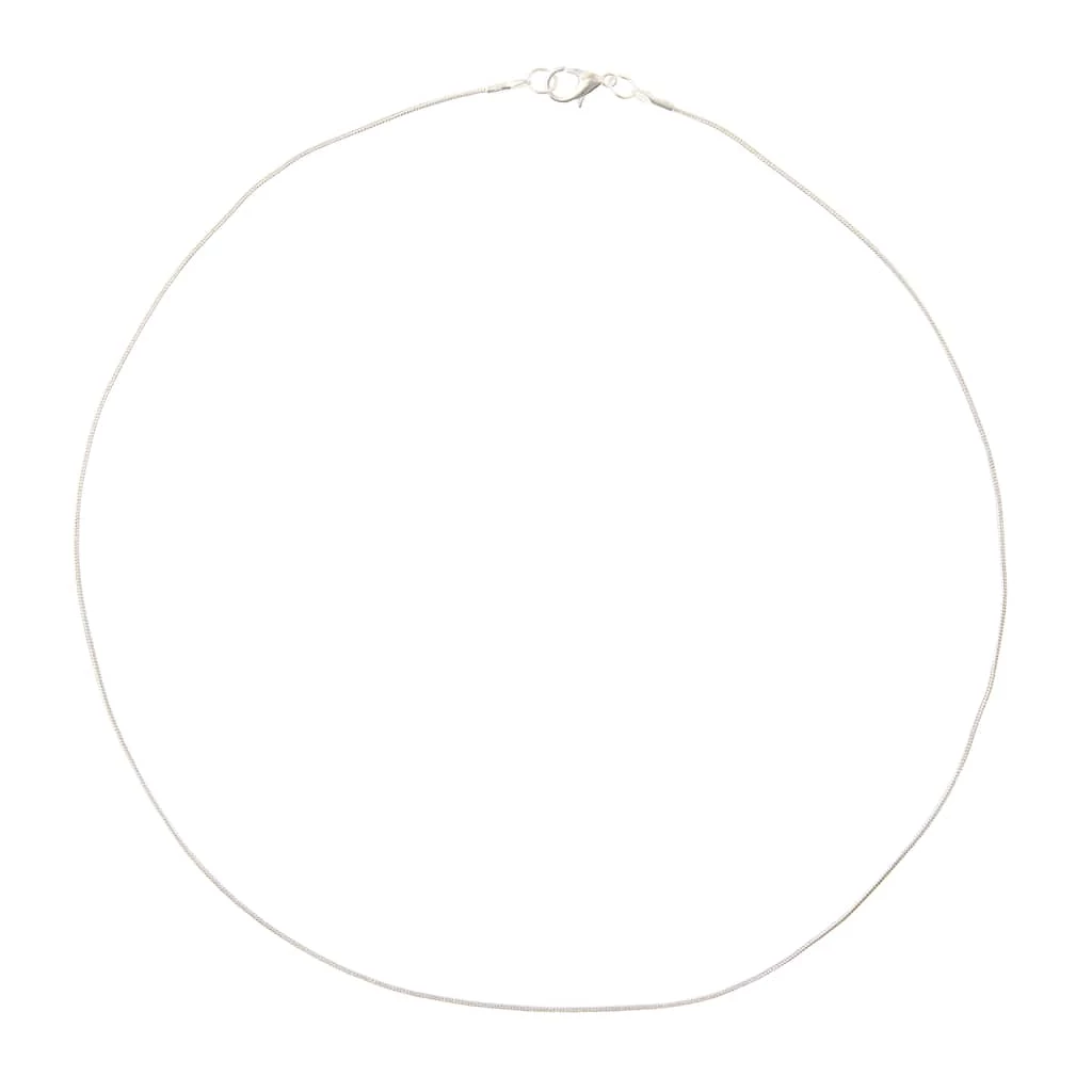 Outlet π Best deal π 12 Pack: Bead Gallery® Sterling Silver-Plated Smooth Chain π₯° π 5 Outlet π Best deal π 12 Pack: Bead Gallery® Sterling Silver-Plated Smooth Chain π₯° π - Image 3