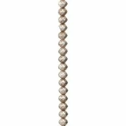 Cheap 😀 Outlet 👍 12 Pack: Bead Gallery® Silver Faceted Metal Rondelle Beads, 6mm 👍 😉 -Bead Gallery Shop MP471843 31