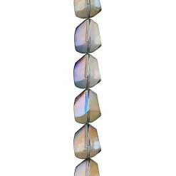 Best Pirce 🌟 Cheapest 🧨 12 Pack: Bead Gallery® Clear Luster Nugget Glass Beads, 15mm 🛒 🥰