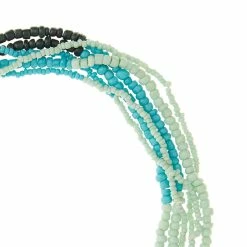 Outlet 😉 Brand new 🎉 12 Pack: Bead Gallery® Aqua Small Glass Mix Beads 🛒 🛒 -Bead Gallery Shop MP472415 31