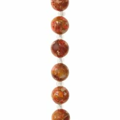 Coupon 🌟 Brand new 🛒 12 Pack: Bead Gallery® Orange Imperial Jasper Round Beads, 10mm ✨ 💯 -Bead Gallery Shop MP507417 31