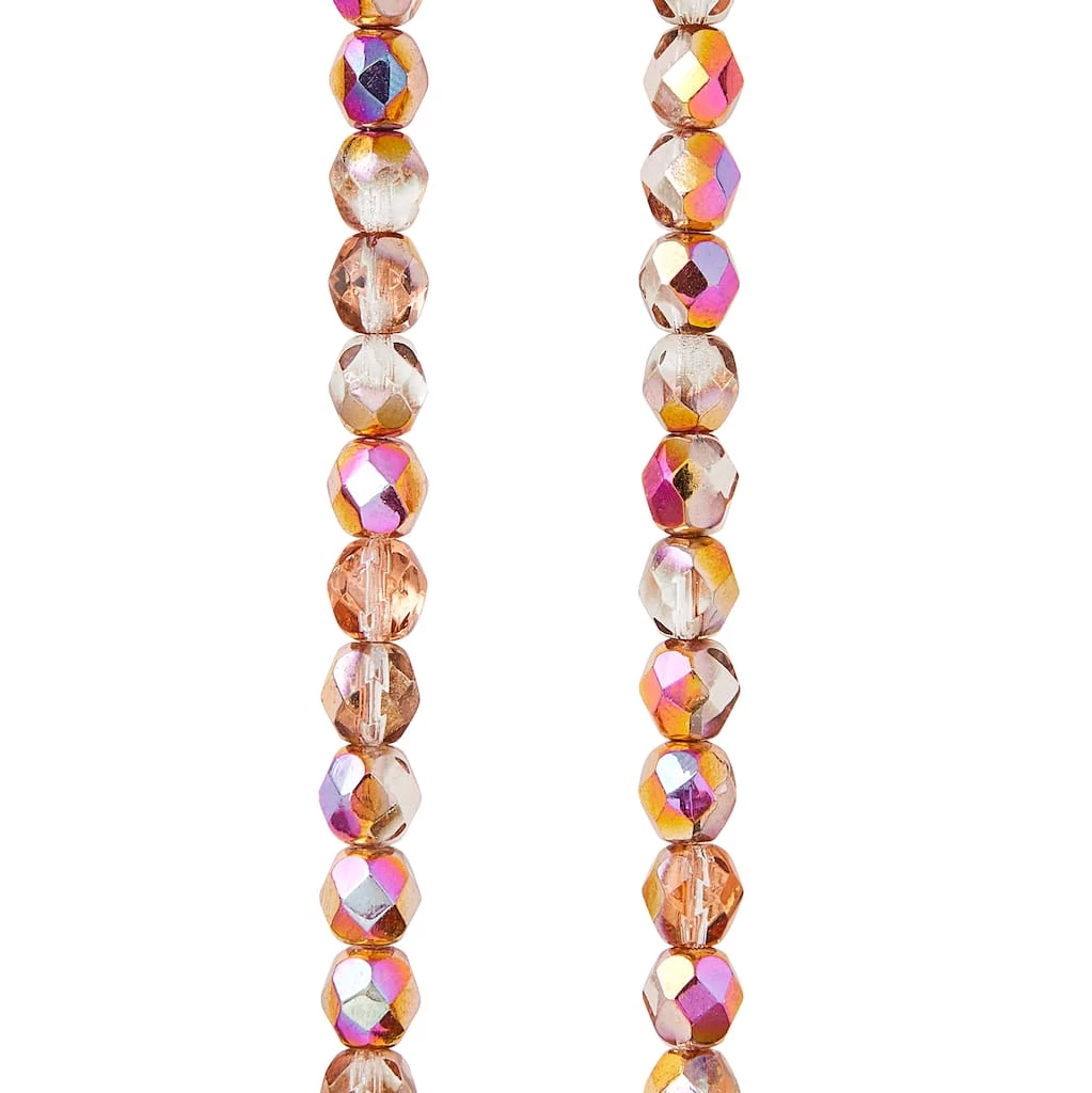 Hot Sale ๐ Budget ๐งจ 12 Pack: Bead Gallery® Amber Faceted Czech Glass Round Beads, 6mm ๐ฅ ๐งจ 3 Hot Sale ๐ Budget ๐งจ 12 Pack: Bead Gallery® Amber Faceted Czech Glass Round Beads, 6mm ๐ฅ ๐งจ