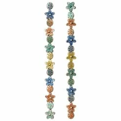 Cheapest ✔️ Best Pirce 🔥 12 Pack: Bead Gallery® Multicolor Silver Plated Mixed Flower Beads ✨ 🌟 -Bead Gallery Shop MP508464 30