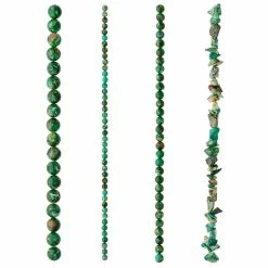 Top 10 👏 Buy 😉 6 Pack: Bead Gallery® Green Jasper Stone Mix Beads 🛒 🥰 -Bead Gallery Shop MP633965 30