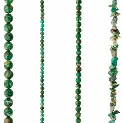 Top 10 👏 Buy 😉 6 Pack: Bead Gallery® Green Jasper Stone Mix Beads 🛒 🥰